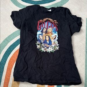 Port and Company Black Graphic Tee